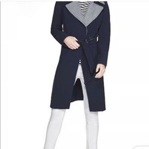 White House Black Market Bi-Color Trench